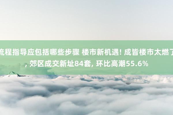 流程指导应包括哪些步骤 楼市新机遇! 成皆楼市太燃了, 郊区成交新址84套, 环比高潮55.6%